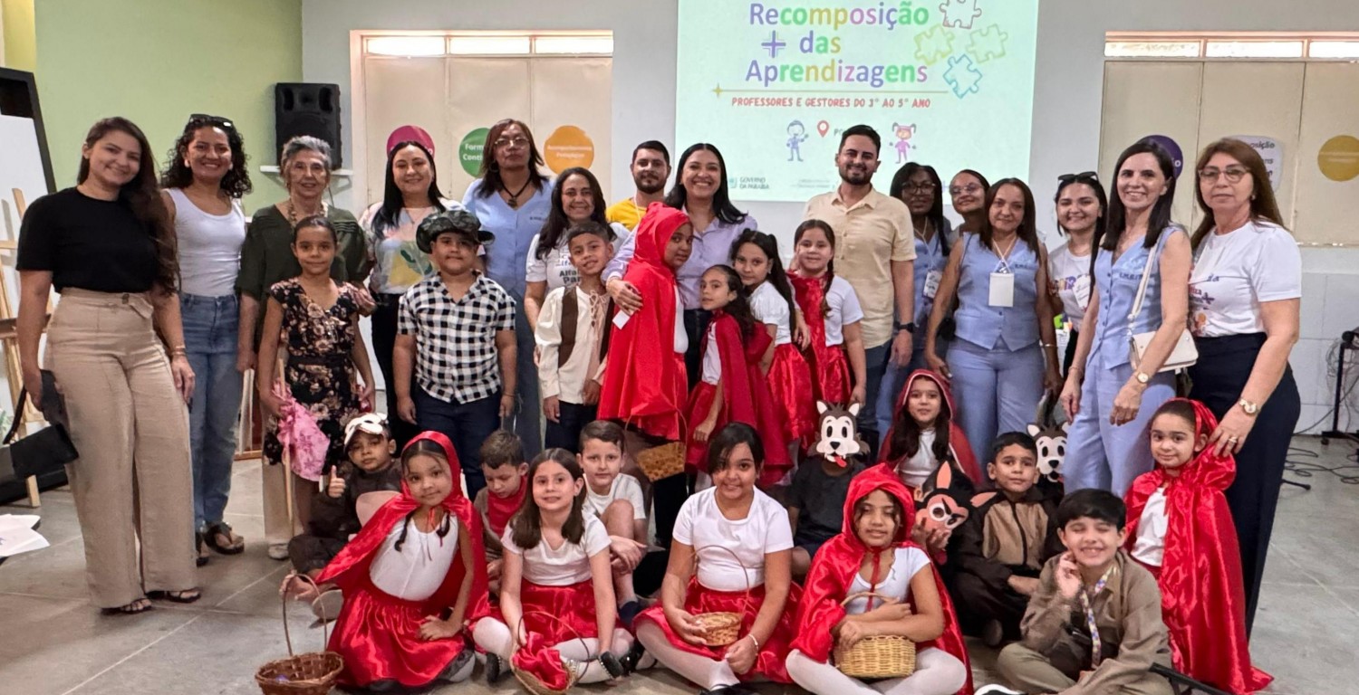ALUNOS DE MALTA ENCANTAM NA ABERTURA DO III CICLO DA RECOMPOSIO DAS APRENDIZAGENS EM PATOS