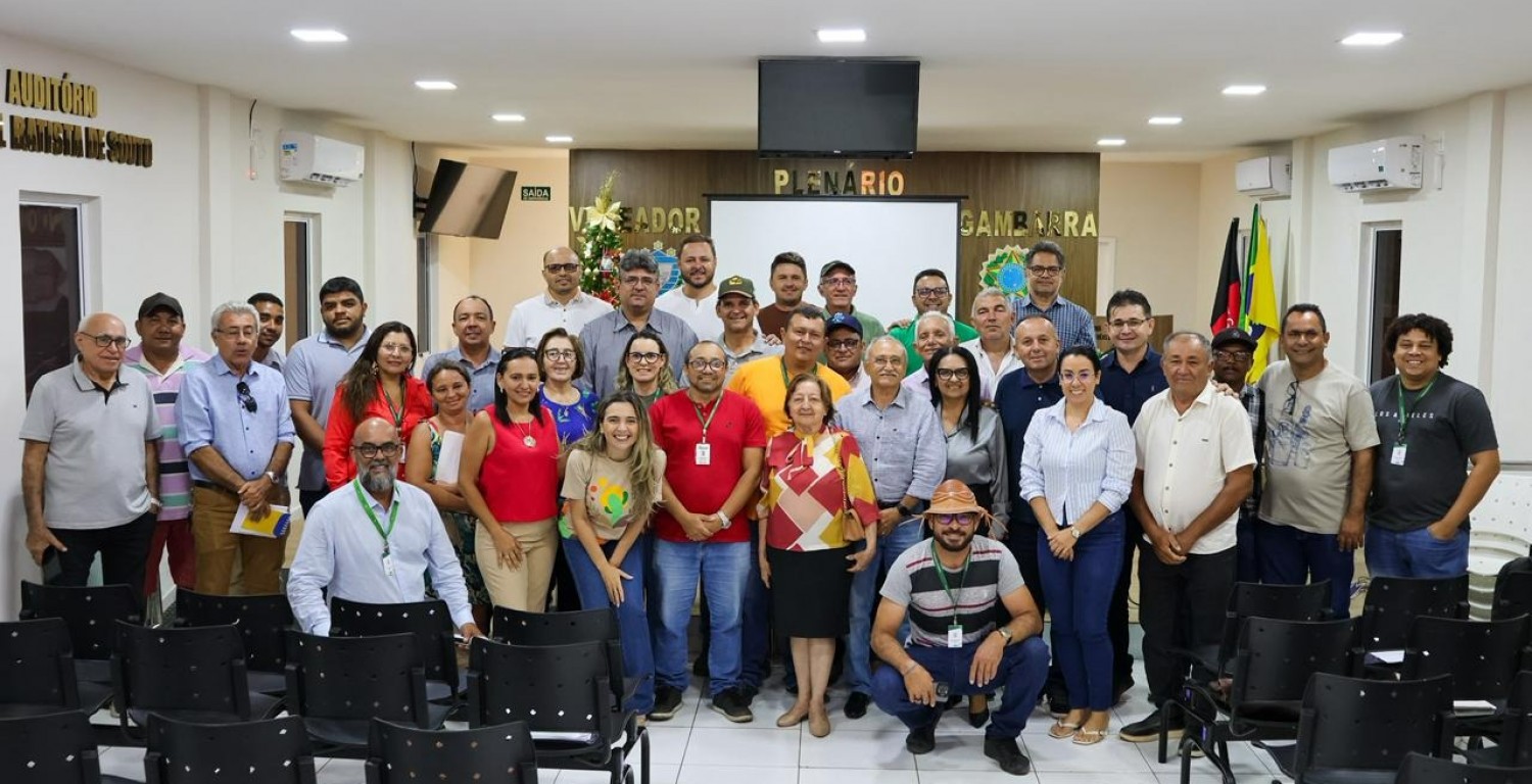Secretrio Hildo Monteiro participa de treinamento sobre Consrcios Municipais e fortalecimento do desenvolvimento rural