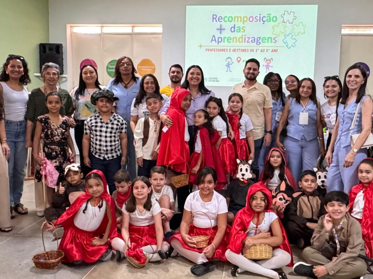 ALUNOS DE MALTA ENCANTAM NA ABERTURA DO III CICLO DA RECOMPOSIO DAS APRENDIZAGENS EM PATOS