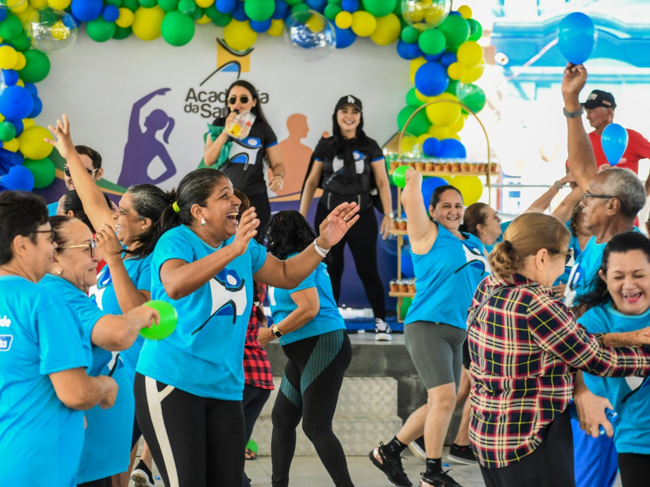 SA�DE, ALEGRIA E QUALIDADE DE VIDA MARCAM EVENTO DA ACADEMIA DA SA�DE EM MALTA-PB