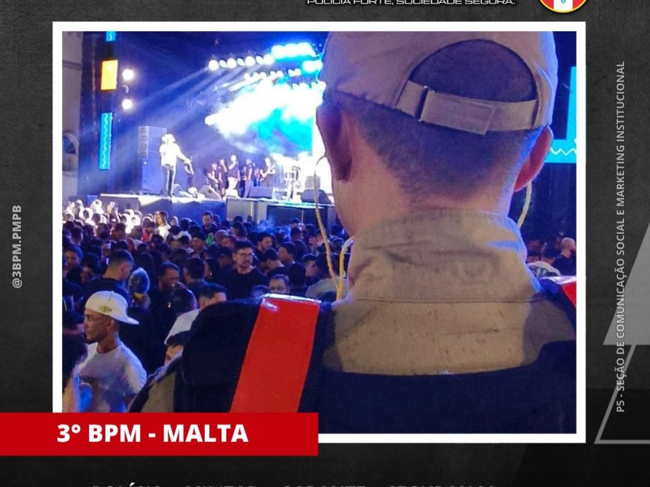 POL�CIA MILITAR GARANTE SEGURAN�A DURANTE OS FESTEJOS JUNINOS NO MUNIC�PIO DE MALTA- PB
